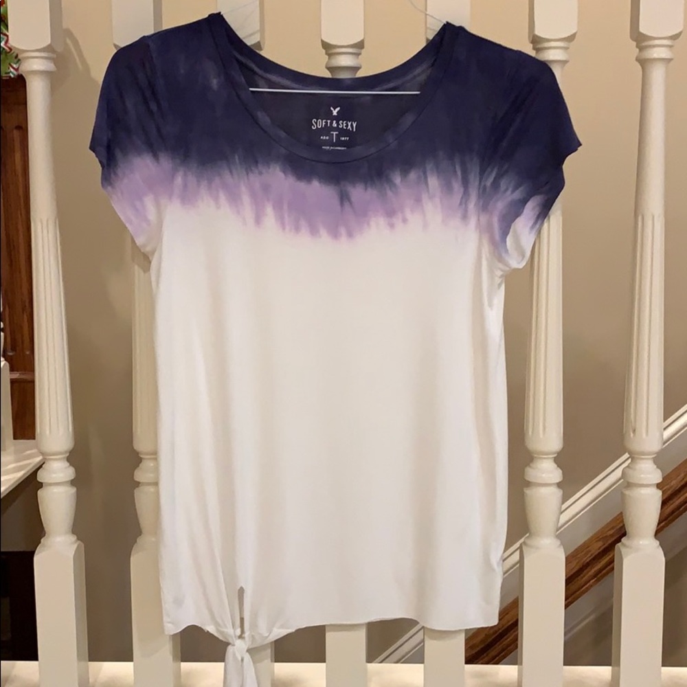 American Eagle tie-dye shirt